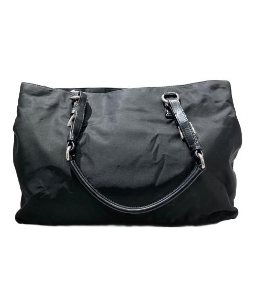 PRADA（プラダ）PRADA (プラダ) ナイロントートバッグ ブラック サイズ:-の古着・服飾アイテム