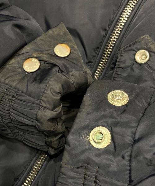 MONCLER（モンクレール）MONCLER (モンクレール) ダウンジャケット ネイビー サイズ:5の古着・服飾アイテム