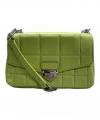 MICHAEL KORSマイケル・コース）の古着「SOHOチェーンショルダー ラージ」｜黄緑