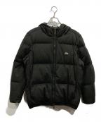 LACOSTEラコステ）の古着「ピケダウンジャケット」｜ブラック