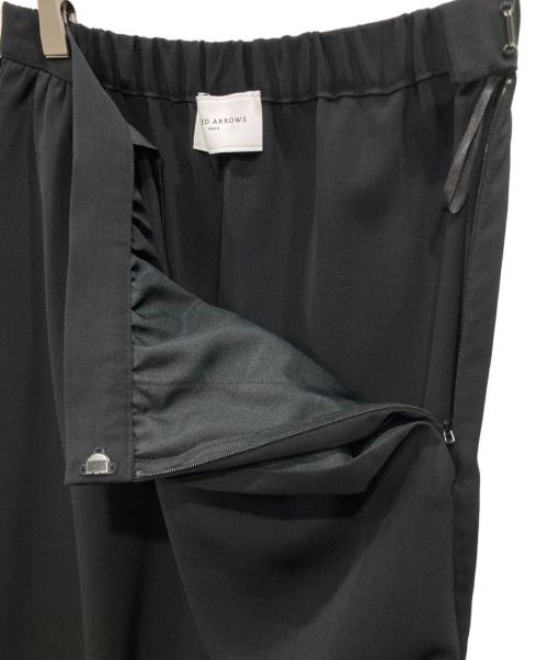 UNITED ARROWS（ユナイテッドアローズ）UNITED ARROWS (ユナイテッドアローズ) レースコンビタイトスカート ブラック サイズ:Sの古着・服飾アイテム