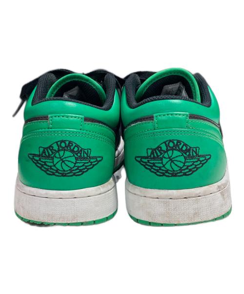 NIKE（ナイキ）NIKE (ナイキ) Air Jordan 1 Low グリーン×ブラック サイズ:26.5㎝の古着・服飾アイテム