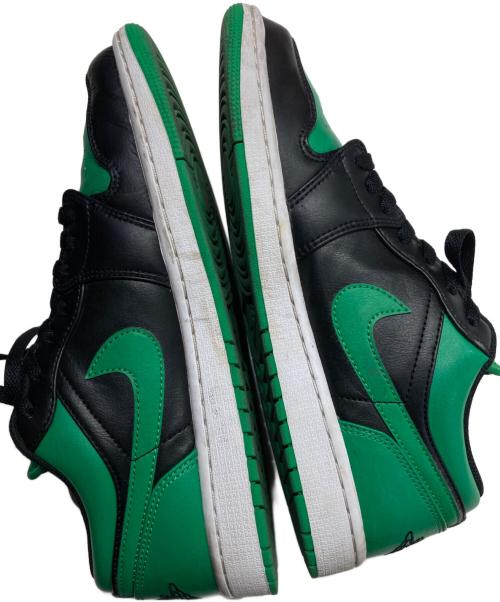 NIKE（ナイキ）NIKE (ナイキ) Air Jordan 1 Low グリーン×ブラック サイズ:26.5㎝の古着・服飾アイテム