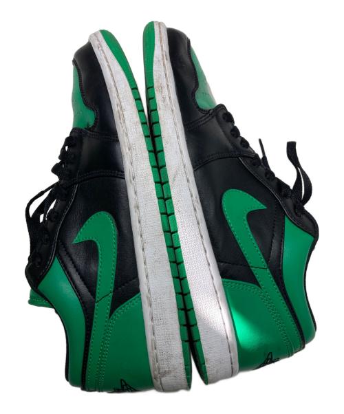NIKE（ナイキ）NIKE (ナイキ) Air Jordan 1 Low グリーン×ブラック サイズ:26.5㎝の古着・服飾アイテム