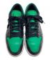NIKE (ナイキ) Air Jordan 1 Low グリーン×ブラック サイズ:26.5㎝：4500円
