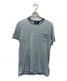 RRL（ダブルアールエル）の古着「ポケットTシャツ」｜ブルー