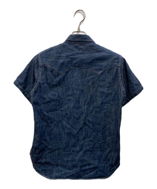 Joe McCOY（ジョーマッコイ）Joe McCOY (ジョーマッコイ) デニムウエスタンシャツ インディゴ サイズ:14の古着・服飾アイテム