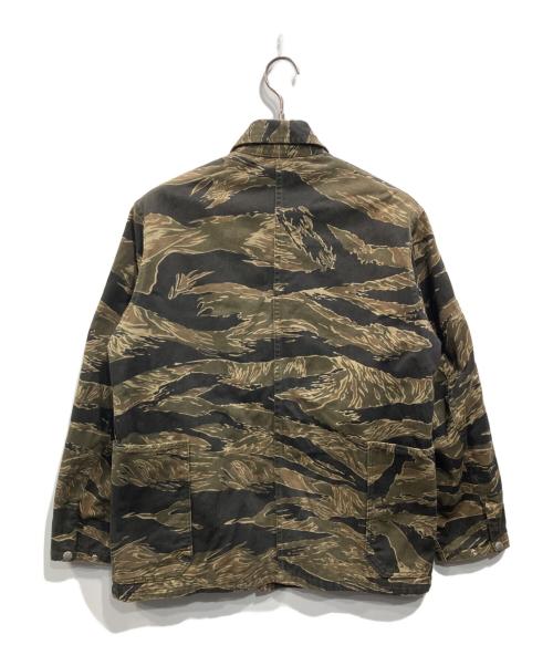 SASSAFRAS（ササフラス）SASSAFRAS (ササフラス) タイガーカモジャケット グリーン サイズ:Mの古着・服飾アイテム