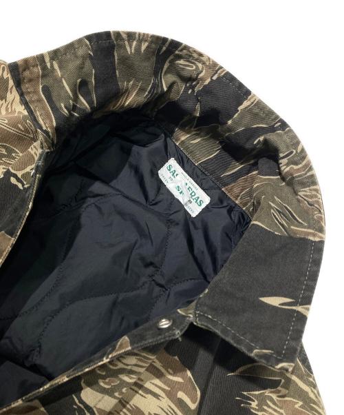 SASSAFRAS（ササフラス）SASSAFRAS (ササフラス) タイガーカモジャケット グリーン サイズ:Mの古着・服飾アイテム