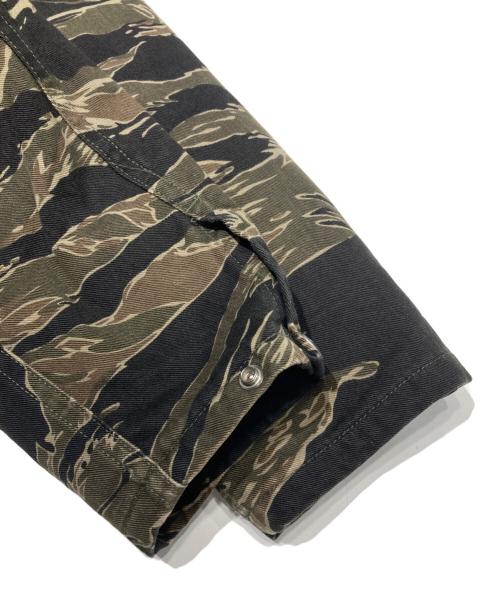 SASSAFRAS（ササフラス）SASSAFRAS (ササフラス) タイガーカモジャケット グリーン サイズ:Mの古着・服飾アイテム