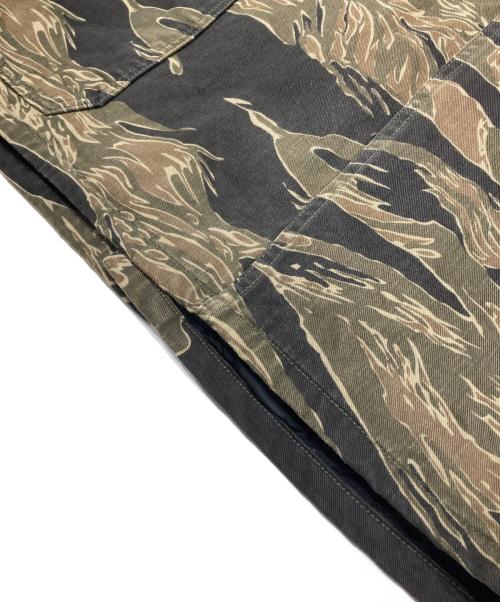 SASSAFRAS（ササフラス）SASSAFRAS (ササフラス) タイガーカモジャケット グリーン サイズ:Mの古着・服飾アイテム