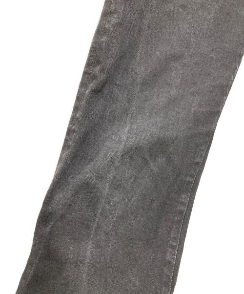 kinema.（キネマ.）kinema. (キネマ.) cropped denim ブラック サイズ:Mの古着・服飾アイテム