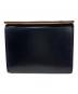 M+ (エムピウ) コードバン3つ折り財布 ブラック：20000円