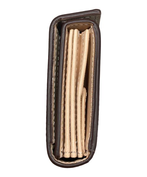 M+（エムピウ）M+ (エムピウ) コードバン3つ折り財布 ブラック サイズ:-の古着・服飾アイテム