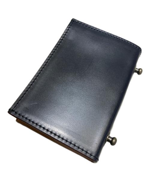 M+（エムピウ）M+ (エムピウ) コードバン3つ折り財布 ブラック サイズ:-の古着・服飾アイテム