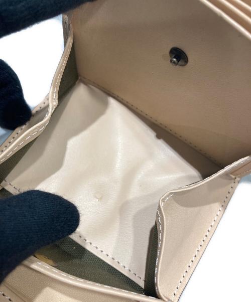 M+（エムピウ）M+ (エムピウ) コードバン3つ折り財布 ブラック サイズ:-の古着・服飾アイテム