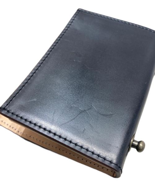 M+（エムピウ）M+ (エムピウ) コードバン3つ折り財布 ブラック サイズ:-の古着・服飾アイテム