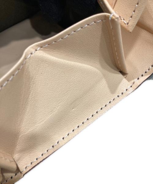 M+（エムピウ）M+ (エムピウ) コードバン3つ折り財布 ブラック サイズ:-の古着・服飾アイテム