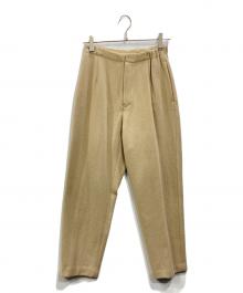 babaghuri（ババグーリ）の古着「ウールパンツ」｜ベージュ