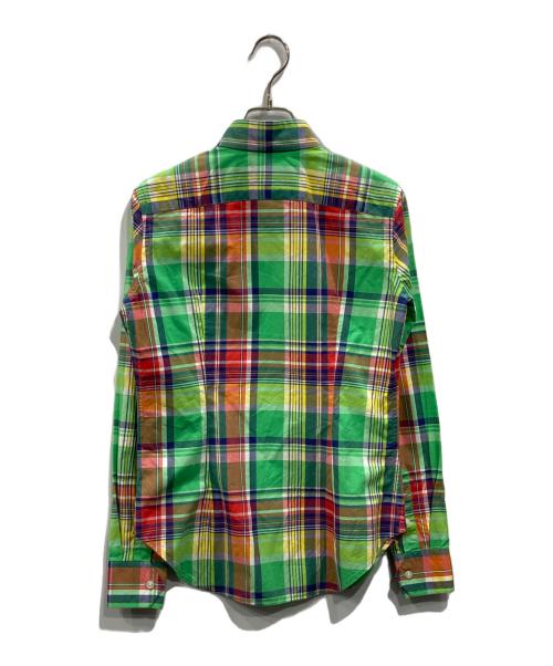 Ralph Lauren POLO SPORT（ラルフローレン ポロスポーツ）Ralph Lauren POLO SPORT (ラルフローレン ポロスポーツ) チェックシャツ グリーン サイズ:4の古着・服飾アイテム
