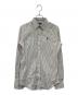 POLO RALPH LAUREN（ポロ・ラルフローレン）の古着「ストライプシャツ」｜グレー