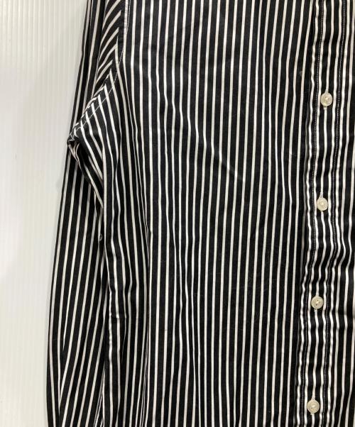 POLO RALPH LAUREN（ポロ・ラルフローレン）POLO RALPH LAUREN (ポロ・ラルフローレン) ストライプシャツ ブラックの古着・服飾アイテム