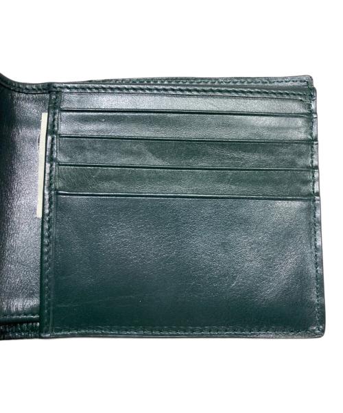 BOTTEGA VENETA（ボッテガベネタ）BOTTEGA VENETA (ボッテガベネタ) クロコダイル2つ折り財布 グリーン サイズ:-の古着・服飾アイテム