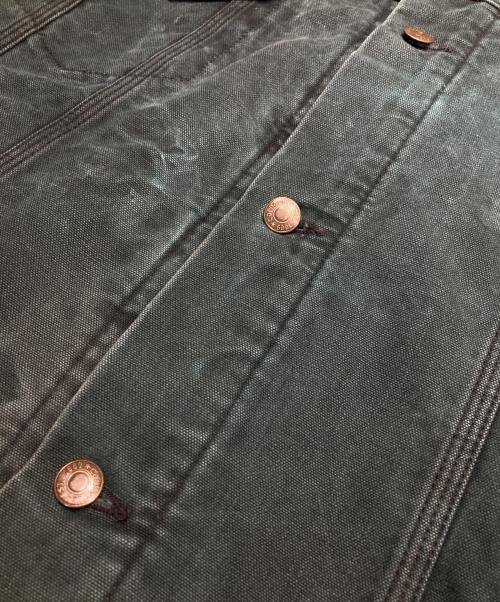 CarHartt（カーハート）CarHartt (カーハート) ダックトラッカージャケット モスグリーン サイズ:XXLの古着・服飾アイテム