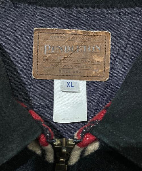 PENDLETON（ペンドルトン）PENDLETON (ペンドルトン) ウールジャケット ブラック サイズ:XLの古着・服飾アイテム