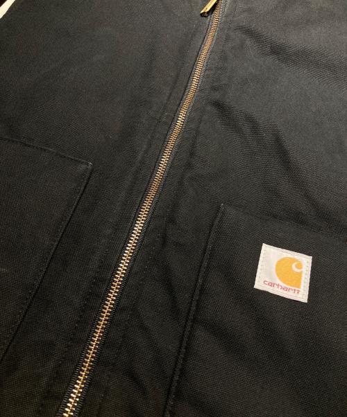 CarHartt（カーハート）CarHartt (カーハート) ダックベスト ブラック サイズ:XLの古着・服飾アイテム