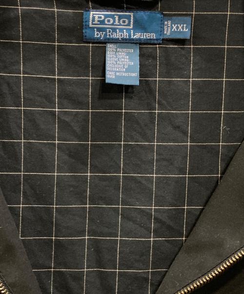 POLO RALPH LAUREN（ポロ・ラルフローレン）POLO RALPH LAUREN (ポロ・ラルフローレン) スイングトップ ブラック サイズ:XXLの古着・服飾アイテム