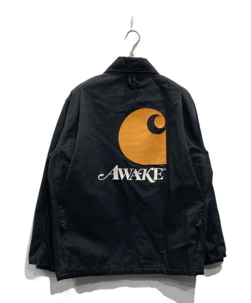 CarHartt（カーハート）CarHartt (カーハート) AWAKE (アウェイク) Michigan Chore Coat ブラック サイズ:Lの古着・服飾アイテム