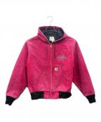 CarHarttカーハート）の古着「アクティブジャケット」｜レッド