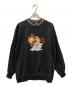 LOONEY TUNES（ルーニーチューンズ）の古着「プリントスウェット」｜ブラック