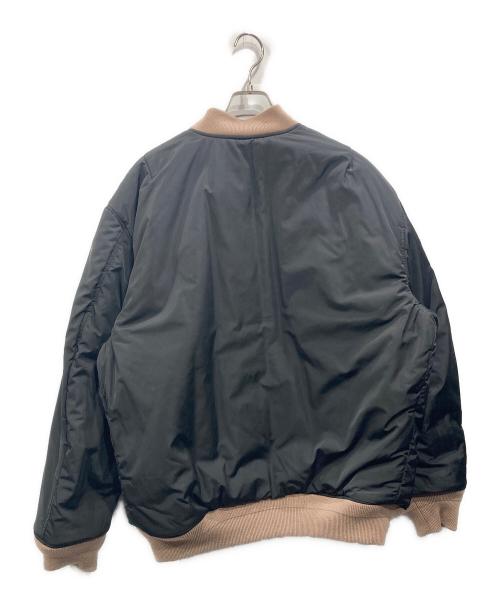 DIESEL（ディーゼル）DIESEL (ディーゼル) リバーシブルMA-1ジャケット ブラック×ピンク サイズ:XLの古着・服飾アイテム