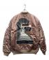 DIESEL (ディーゼル) リバーシブルMA-1ジャケット ブラック×ピンク サイズ:XL：15000円
