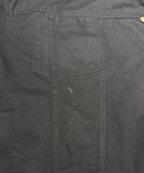 RAF SIMONS（ラフシモンズ）RAF SIMONS (ラフシモンズ) FRED PERRY (フレッドペリー) ライニングプリントデニムジャケット ブラック サイズ:表記なしの古着・服飾アイテム