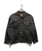 LEVI'Sリーバイス）の古着「先染デニムジャケット」｜ブラック
