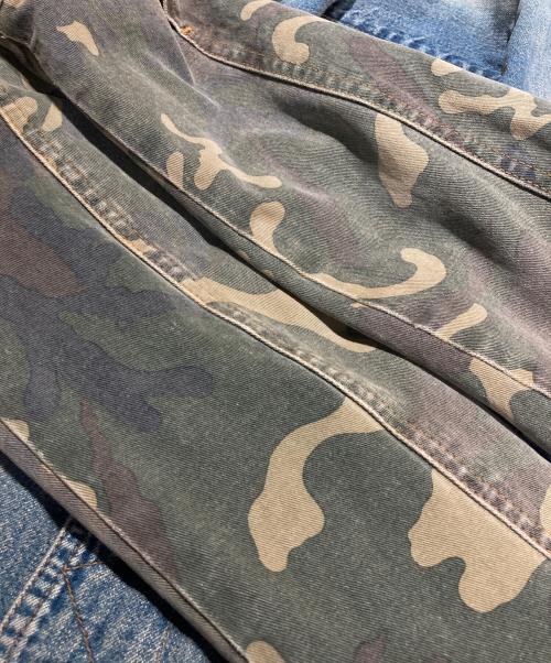 DOLCE & GABBANA（ドルチェ＆ガッバーナ）DOLCE & GABBANA (ドルチェ＆ガッバーナ) 切替デニムジャケット インディゴ サイズ:XSの古着・服飾アイテム