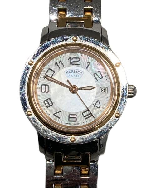 HERMES（エルメス）HERMES (エルメス) クリッパー クラシック デイト シェル サイズ:-の古着・服飾アイテム