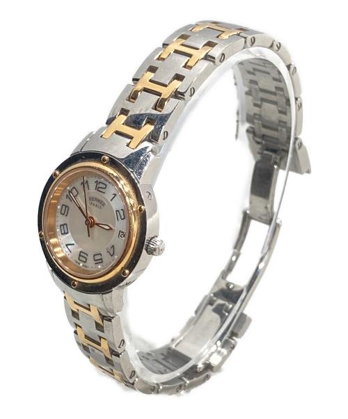 HERMES（エルメス）HERMES (エルメス) クリッパー クラシック デイト シェル サイズ:-の古着・服飾アイテム