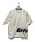 F.C.R.B.（エフシーレアルブリストル）の古着「SIDE LOGO TEE」｜アイボリー