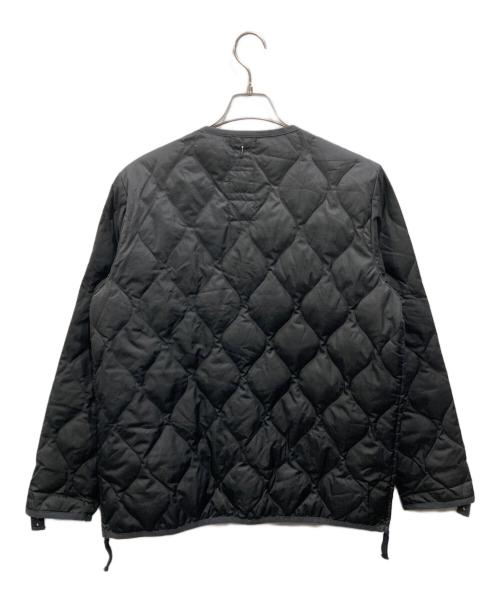TAION（タイオン）TAION (タイオン) キルティングジャケット ブラック サイズ:XLの古着・服飾アイテム