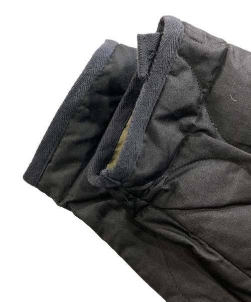 TAION（タイオン）TAION (タイオン) キルティングジャケット ブラック サイズ:XLの古着・服飾アイテム