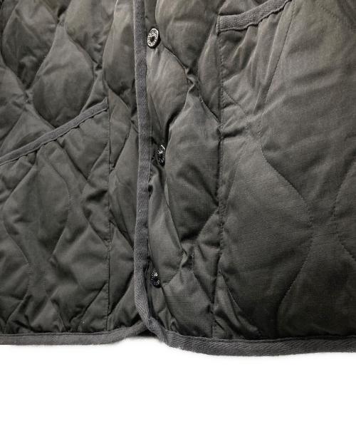TAION（タイオン）TAION (タイオン) キルティングジャケット ブラック サイズ:XLの古着・服飾アイテム