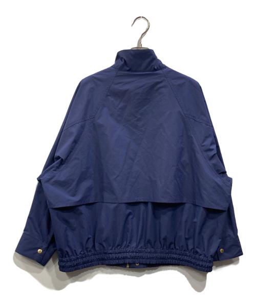 Traditional Weatherwear（トラディショナルウェザーウェア）Traditional Weatherwear (トラディショナルウェザーウェア) 撥水エルガンブルゾン ネイビー サイズ:34の古着・服飾アイテム