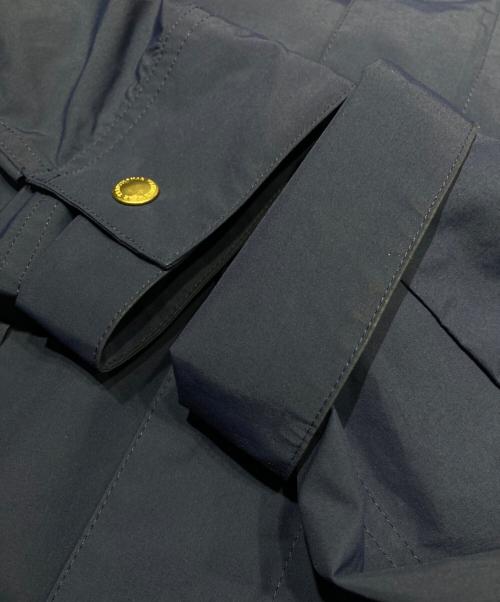 Traditional Weatherwear（トラディショナルウェザーウェア）Traditional Weatherwear (トラディショナルウェザーウェア) 撥水エルガンブルゾン ネイビー サイズ:34の古着・服飾アイテム