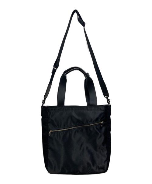 PORTER（ポーター）PORTER (ポーター) 2WAY TOTE BAG ブラックの古着・服飾アイテム