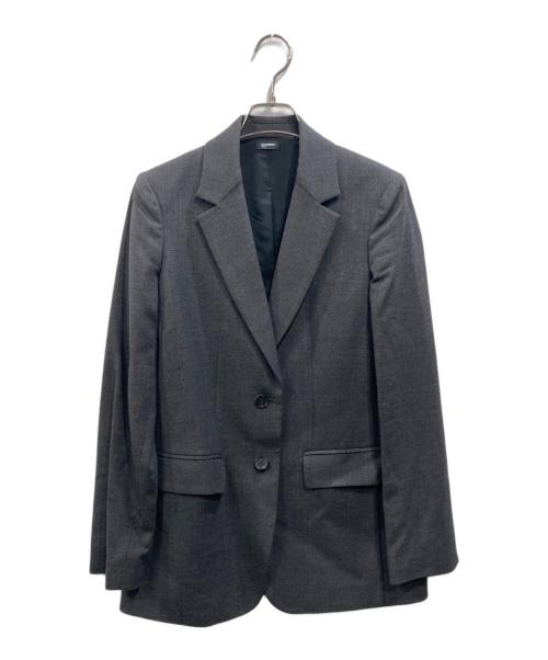 JIL SANDER NAVY（ジルサンダー ネイビー）JIL SANDER NAVY (ジルサンダー ネイビー) テーラードジャケット グレー サイズ:XSの古着・服飾アイテム