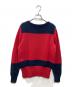 Rugby Ralph Lauren (ラグビーラルフローレン) レタードニット レッド×ブルー サイズ:SIZE S：4000円